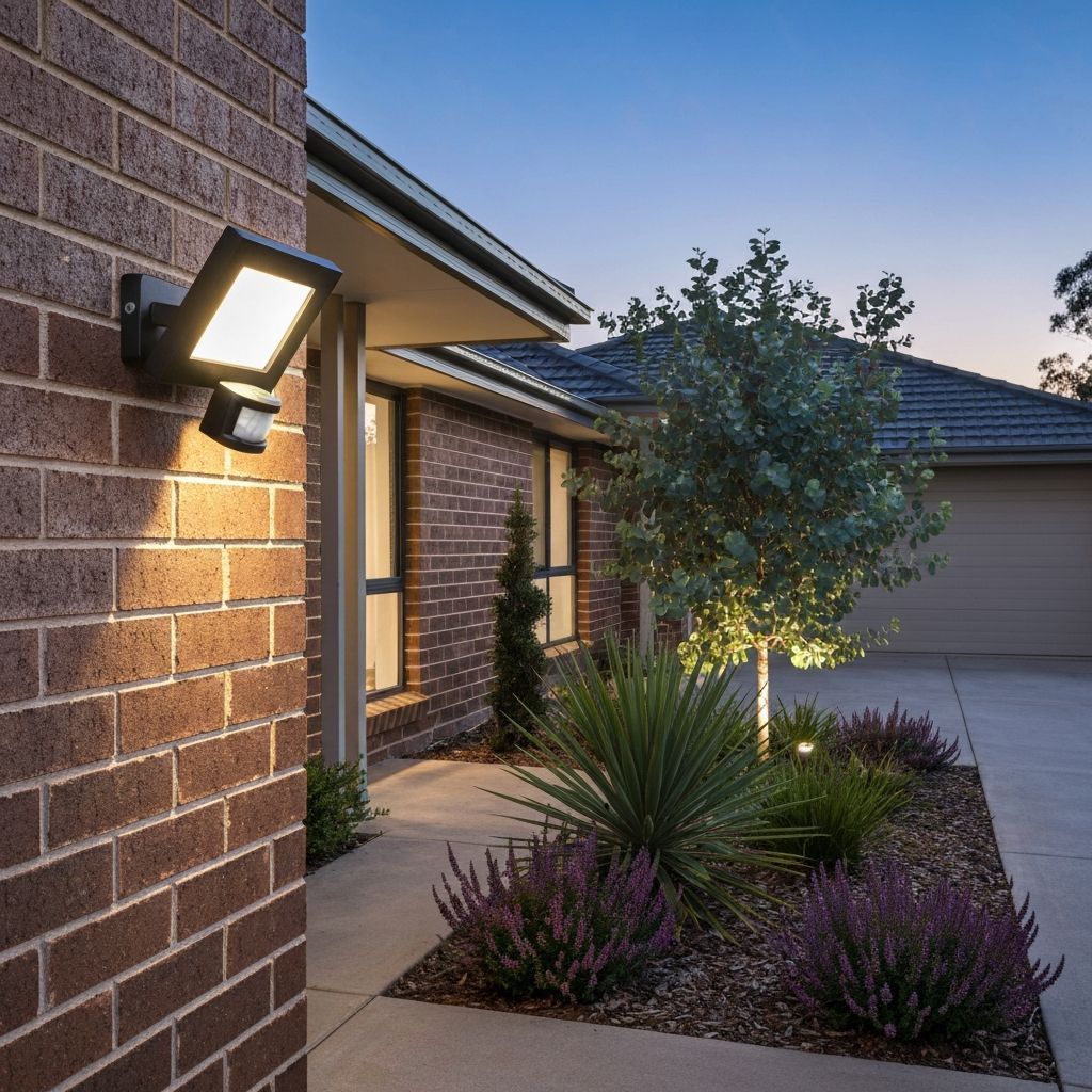 Outdoor security lighting installation Safety Bay